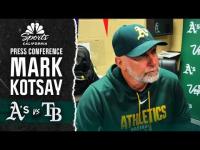 Mark Kotsay proud of Athletics’ bullpen despite loss to Rays | NBC Sports California