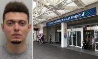 Illegal migrant Deliveroo rider raped woman he had dragged off the street 'like a ragdoll' - then went to hospital 'to get to her again'