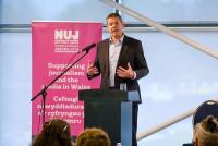 Rhun ap Iorwerth opens NUJ conference on the future of Welsh media