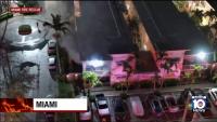 Miami firefighters prevent Venetian Drive house fire from spreading inside