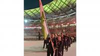 20th Asian Games: Bhaker, Sehrawat lead Indian contingent at opening