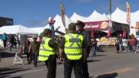 At least six injured after driver ploughs into festivalgoers in Canada as fleeing suspect arrested