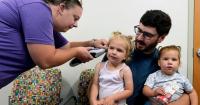 Wisconsin sisters with rare hearing loss receive newly approved therapy
