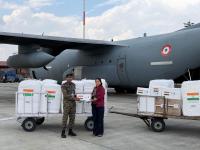 India hands over additional 11 tonnes of relief supplies to Nepal