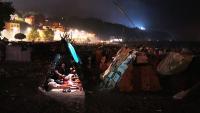 Thousands of migrants return to beaches in Ceuta after new port facility runs out of space