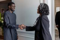 President Faye Courts US Investors in Washington Talks With Corporate Council on Africa