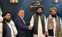 Afghan official meets Iranian oil minister to discuss energy cooperation