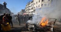 Israeli airstrikes kill at least three in Gaza, including son of health ministry chief