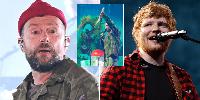 Damon Albarn takes pointed dig at Ed Sheeran after Blur singer unveils Palestine flag on stage at latest gig
