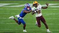 Jaren Hamilton returns kickoff 100 yards for TD in Arizona State's 24-17 win over Kansas in London