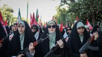 Iran display Trump and Netanyahu coffin threats as thousands protest USA and Israel