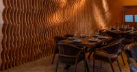 Tile Installation in Mexican Restaurant Faithfully Depicts the Mountainous Landscape Outside