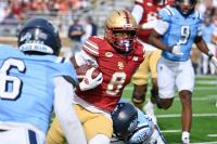 Boston College starts fast, holds on against Maine