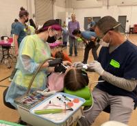 Volunteers help Carson City locals receive health checkups at first Love Heals Free Clinic