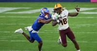 Hamilton returns kickoff for TD in Arizona State’s win over Kansas in London