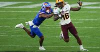 Jaren Hamilton returns kickoff 100 yards for TD in Arizona State's win over Kansas in London