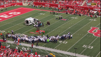 Ambulance rushed on field as scary injury to Utah State star halts rivalry game