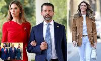 The ruthless rise of Bettina Trump: She takes selfies with the President and comforts 'tense' Don Jr... but there are red flags her new family cannot ignore