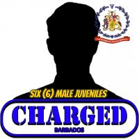 Six juveniles charged with multiple offences