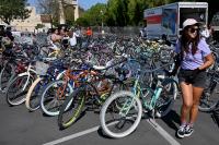 Nearly 500 bicycles ridden in the desert at Burning Man to be donated in Mexico