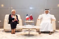 DEPUTY PRIME MINISTER MEETS FRENCH MINISTER