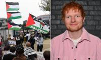 Ed Sheeran concert chaos as pro-Palestine protesters swarm outside venue ahead of embattled star's first show since Macklemore tour fallout