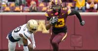 Gophers take care of business, beating Akron 41-7