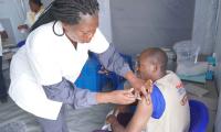 Congo begins Ebola vaccinations for health workers in epicentre of outbreak