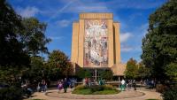 Gunman hunt locks down Notre Dame campus during live football game vs Michigan State
