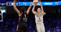 Paige Bueckers, Wings handle business vs. Mercury to mark end of an era at College Park Center