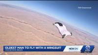 Albuquerque man becomes oldest to fly with a wingsuit