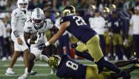 Michigan State hangs with Notre Dame, then CJ Carr takes over for Irish
