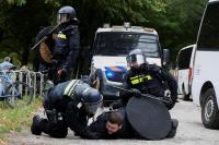 Far-Right Protest in The Hague Erupts Into Violence