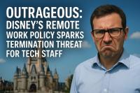 Outrageous: Disney’s Remote Work Policy Sparks Termination Threat for Tech Staff