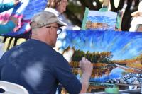 Local artists face off during second annual Foothills Paint-Off in Okotoks