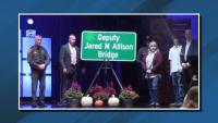 Bridge over U.S. 64 dedicated in memory of Deputy Jared Allison