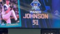 Arizona Diamondbacks legend Randy Johnson joins celebration