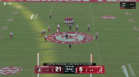 ESPN crew forced to take cover while Alabama-Florida State keep playing with lightning nearby