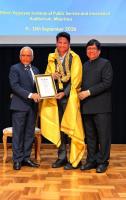 Mauritius President awards Crown Jewel of World Tamils to VIT Vice-President Sekar Viswanathan