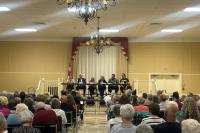 Collingwood candidates talk environmental protections at packed Legion