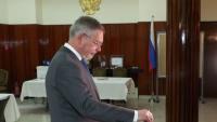 Russia's State Duma polls: Ambassador Denis Alipov casts vote in Delhi