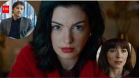 Mom-to-be Anne Hathaway joins Dakota Johnson and Josh Hartnett for 'Verity' press day in New York City