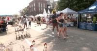 It wasn’t just the music bringing the heat at the Cooper-Young Festival