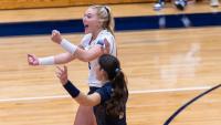 Eagles Sweep St. Catherine, Defeat No. 1 Wisconsin-Oshkosh in Five Sets