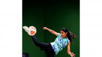 Teqball: Quimcy Dsouza narrowly misses bronze medal in women's singles
