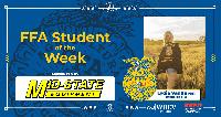 Mid-State Equipment 95.3 WBEV FFA Student Of The Week – Lydia Van Buren