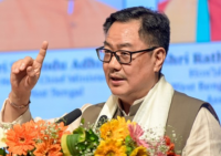 ‘Congress has become party of comedians and jokers’: Kiren Rijiju on Chhatron Ki Goonj mimicry row
