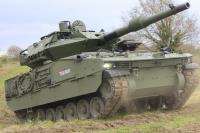 Turkish Tulpar medium tank fires with Leonardo turret