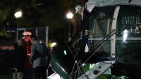 ‘Conflict has potential to escalate rapidly’: US issues Mideast warnings as Trump leaves Camp David early