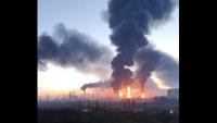 Moscow votes under smoke